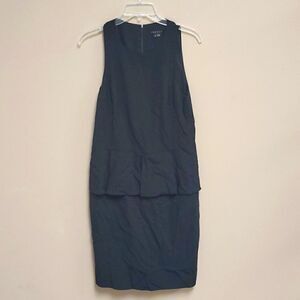 THEORY "Fefe" Wool Peplum Dress - Size 12‎